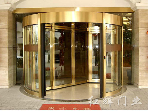 旋转门12
